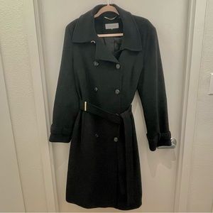 Calvin Klein Winter Long Dress Coat - Black - XXL / Size 16
